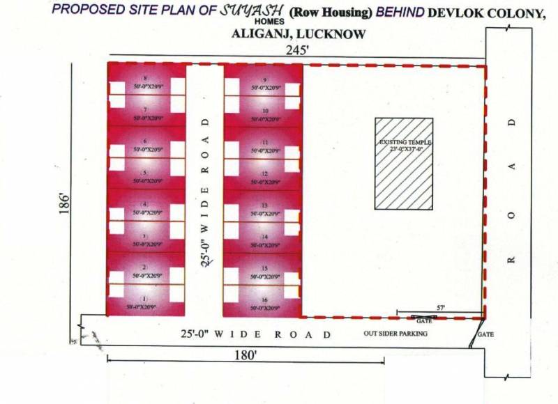 Images for Layout Plan of Samriddhi Suyash Homes