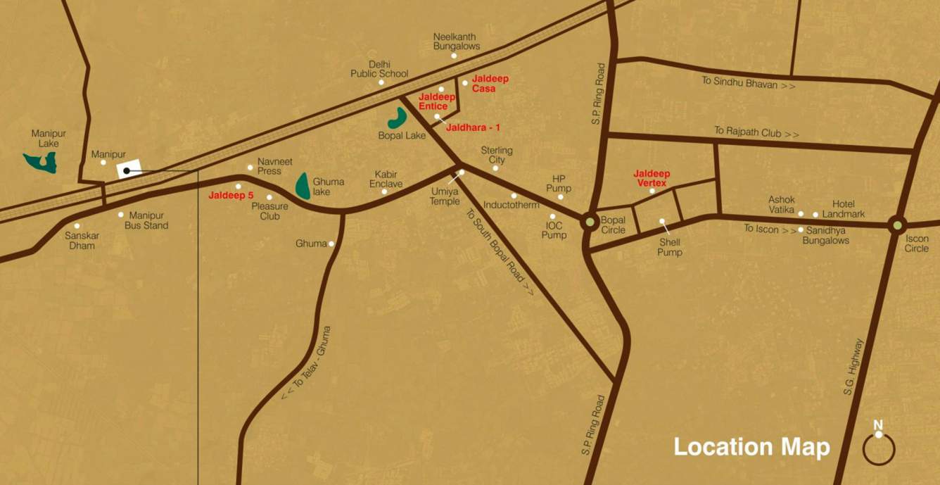 jaldhara 319 Images for Location Plan of Shree Radha Jaldhara 319