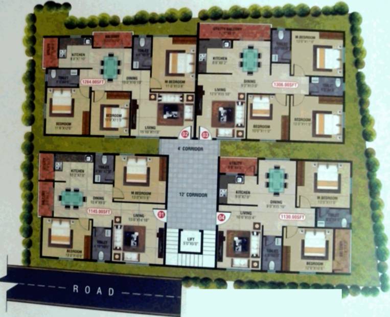  homes Images for Layout Plan of Sai Projects Homes