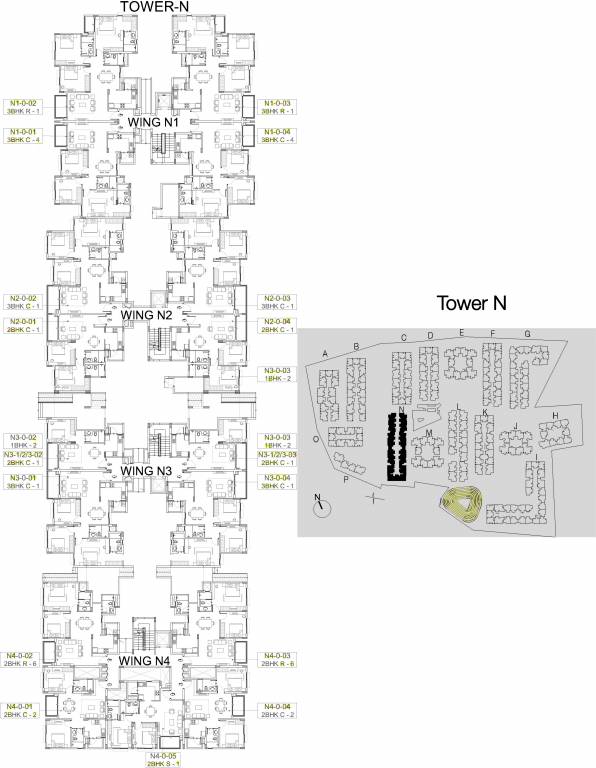 Images for Cluster Plan of Godrej Eternity