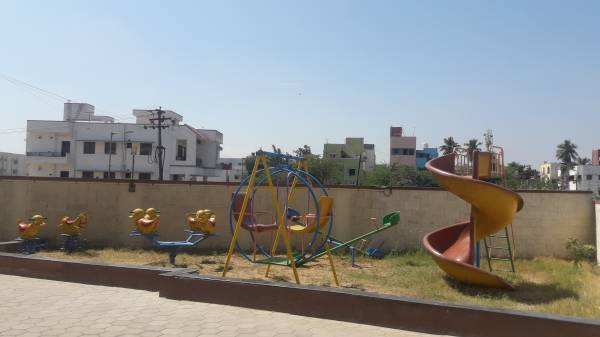Children's play area greens Children's play area
