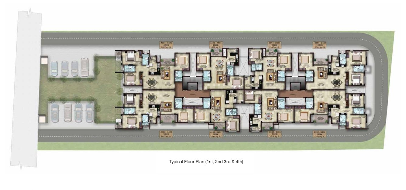  cascades Images for Cluster Plan of Casagrand Cascades