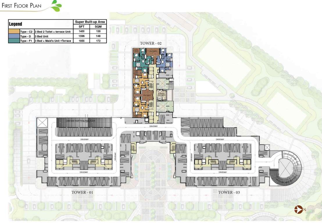 Images for Cluster Plan of Prestige Park Square