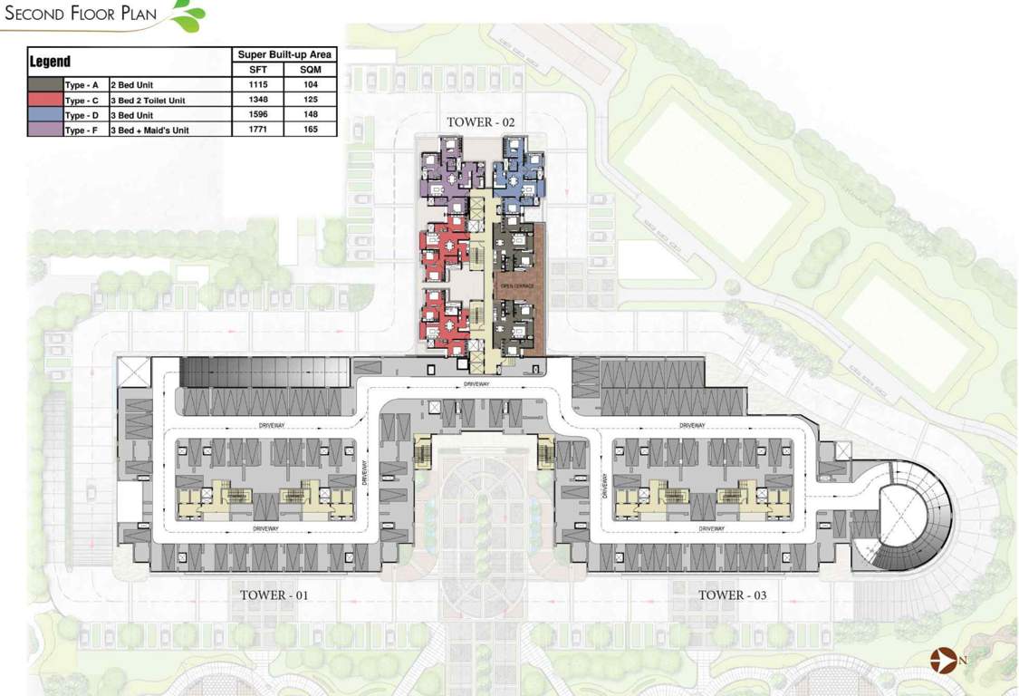 Images for Cluster Plan of Prestige Park Square
