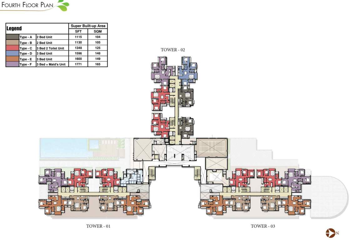 Images for Cluster Plan of Prestige Park Square