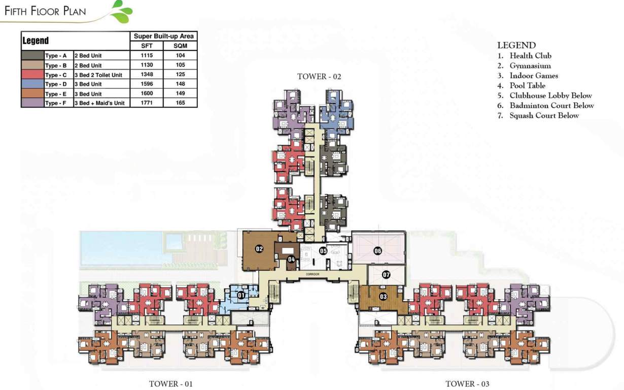Images for Cluster Plan of Prestige Park Square