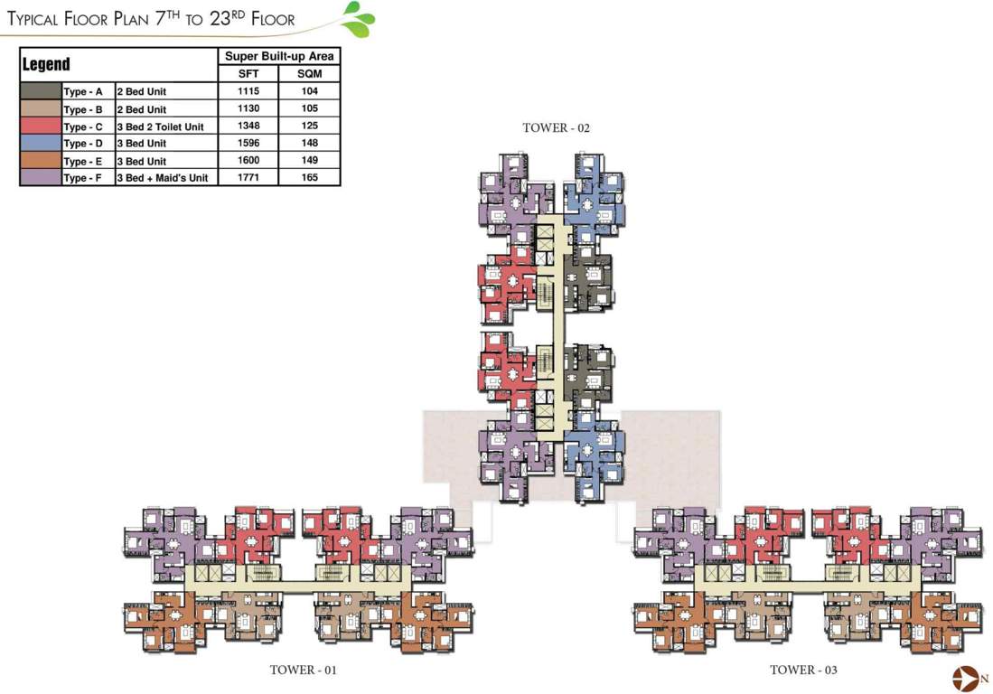 Images for Cluster Plan of Prestige Park Square