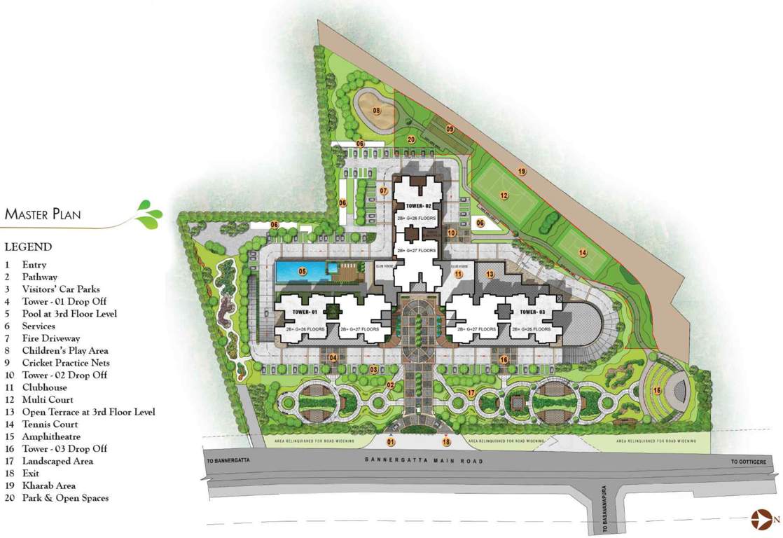 Images for Master Plan of Prestige Park Square