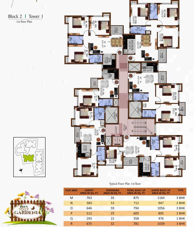  tolly gardenia Images for Cluster Plan of Eden Tolly Gardenia