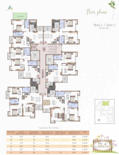  tolly-gardenia Images for Cluster Plan of Eden Tolly Gardenia
