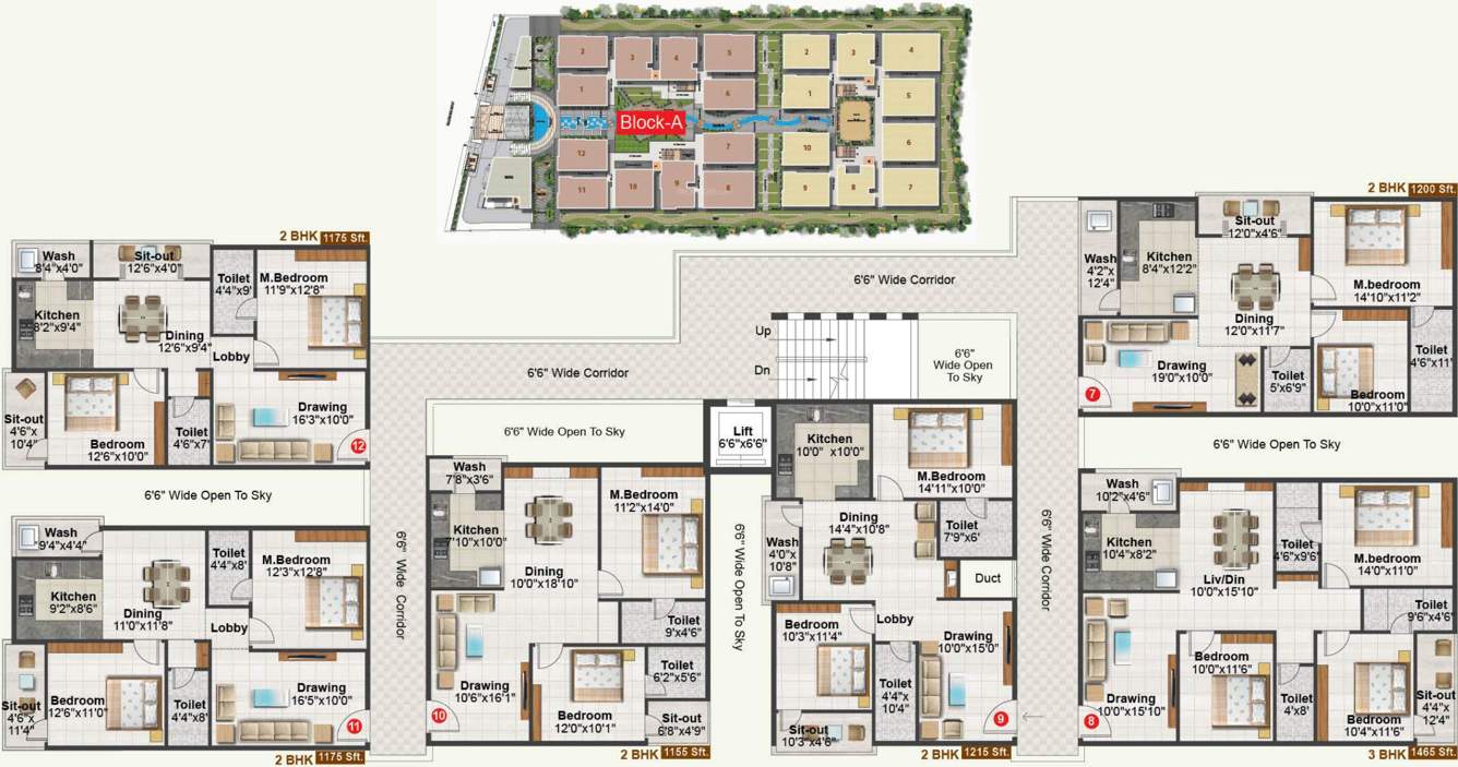 avighna Images for Cluster Plan of Giridhari Avighna