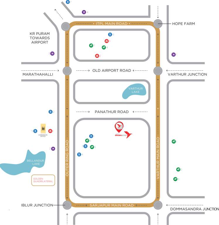 Images for Location Plan of Sobha Tropical Greens At Dream Acres