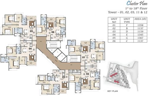  lake-ridge Images for Cluster Plan of Prestige Lake Ridge