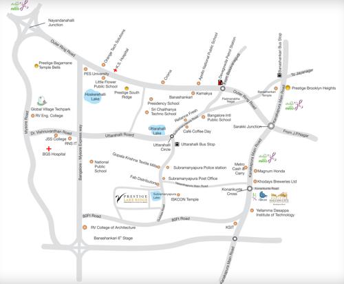  lake-ridge Images for Location Plan of Prestige Lake Ridge