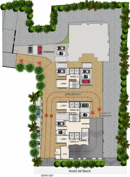  vive Images for Layout Plan of Omkar Vive