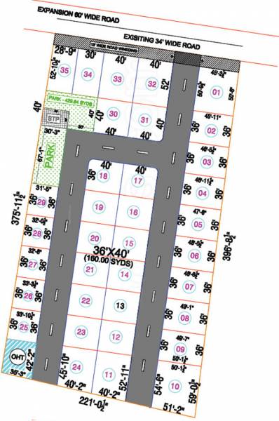 Images for Layout Plan of Celebrity Om Sai Gardens