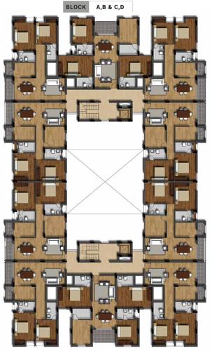  silver-oak Images for Cluster Plan of Invicon Silver Oak