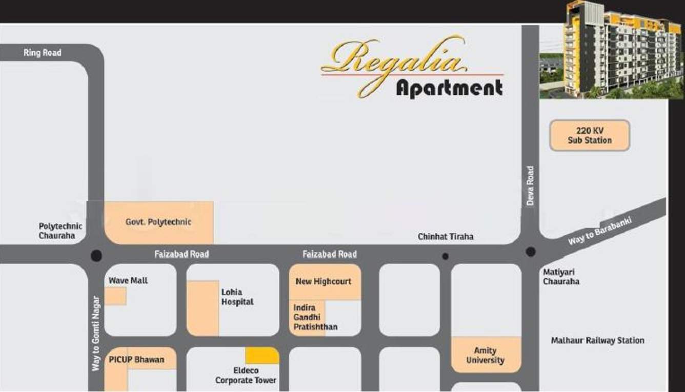 Images for Location Plan of Rss Regalia Apartment