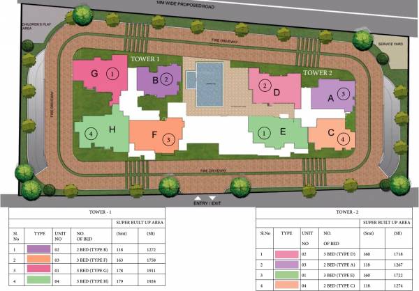 Images for Layout Plan of Prestige Dolce Vita