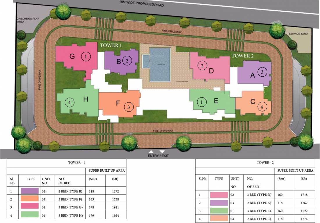 Images for Layout Plan of Prestige Dolce Vita
