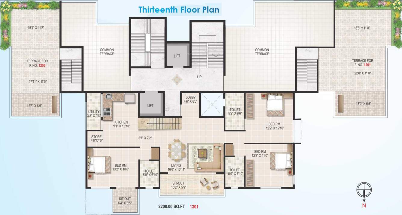 Images for Cluster Plan of Roongta Shree Tirumala Riviera