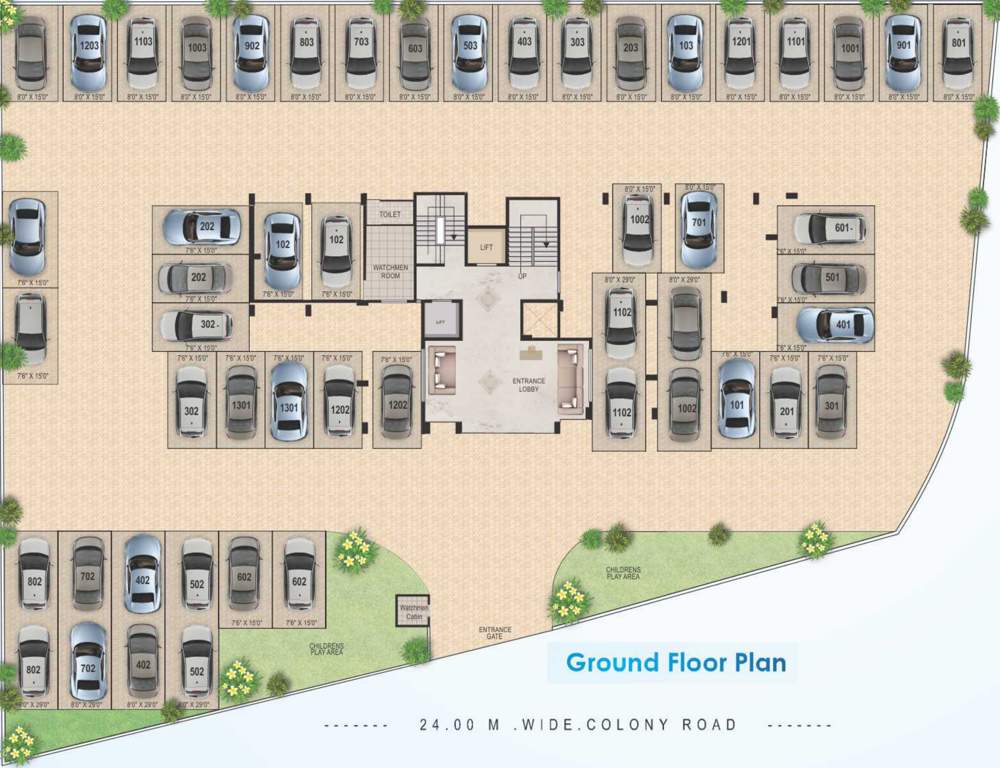 Images for Cluster Plan of Roongta Shree Tirumala Riviera