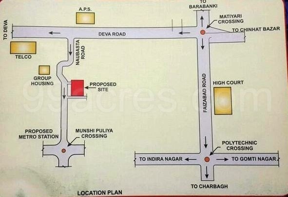  vihar phase iv Location Plan