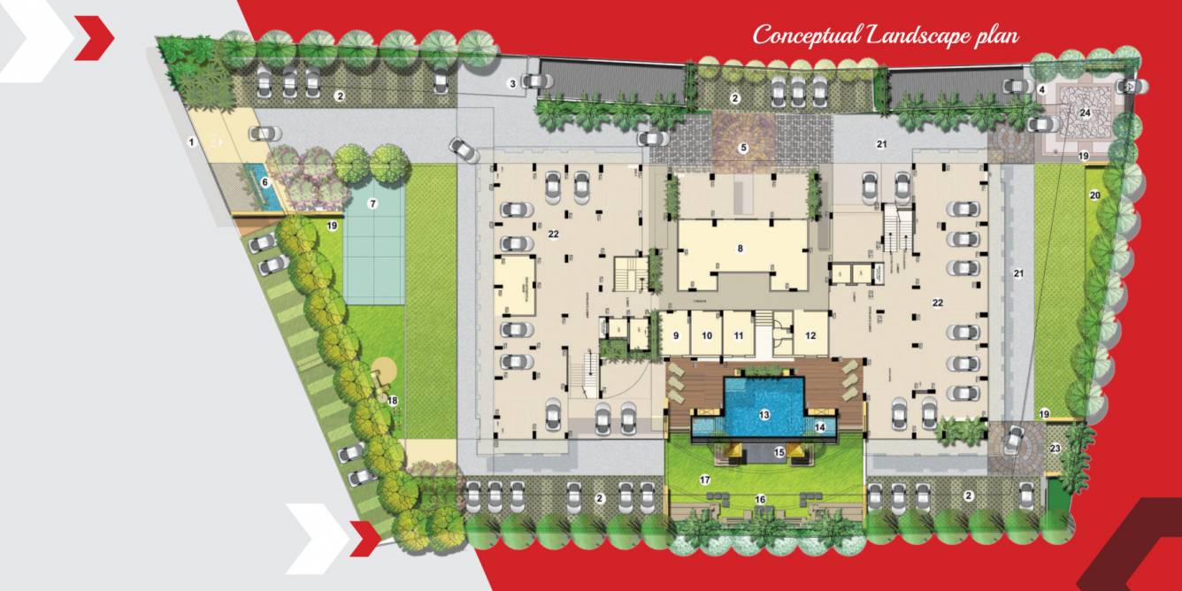  corporate club Master Plan