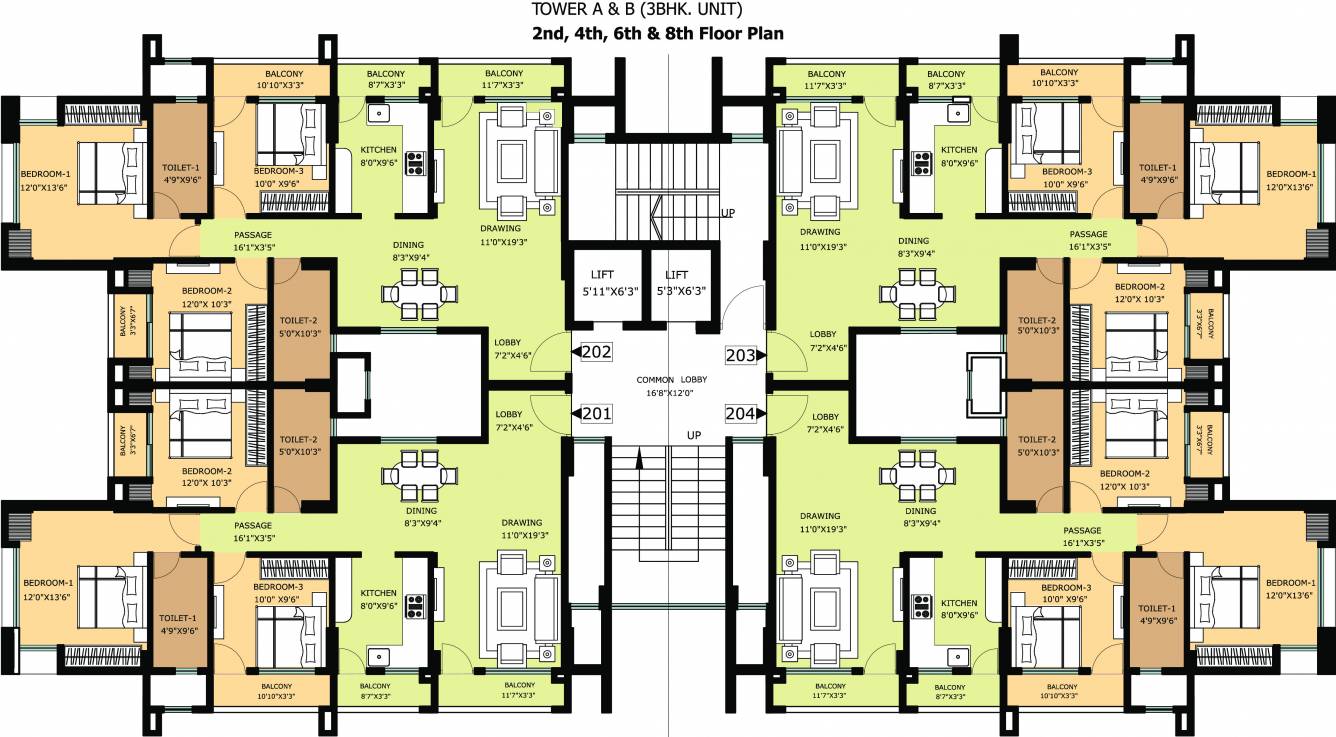 Images for Cluster Plan of Pyramid Pyramid City 2