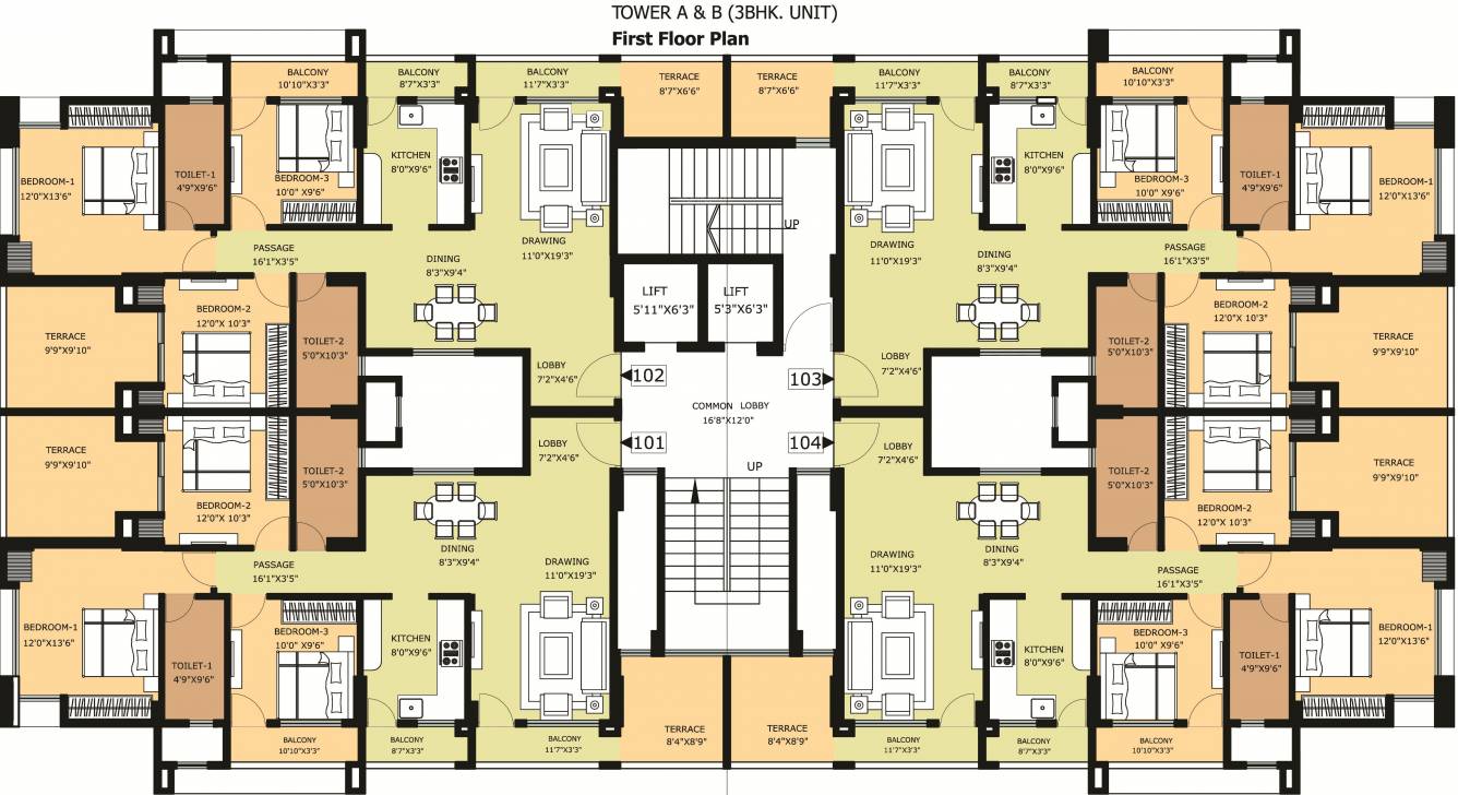 Images for Cluster Plan of Pyramid Pyramid City 2