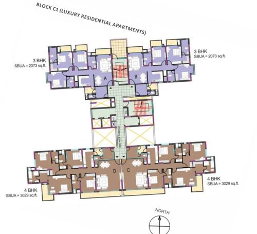 Images for Cluster Plan of Anik One Rajarhat one-rajarhat Images for Cluster Plan of Anik One Rajarhat