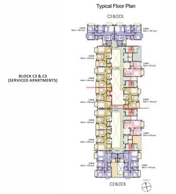  one-rajarhat Images for Cluster Plan of Anik One Rajarhat