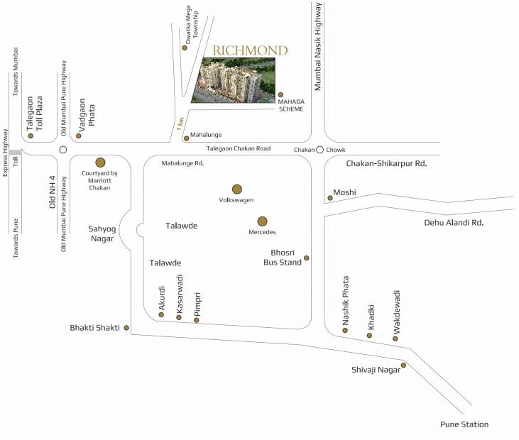  richmond Images for Location Plan of Shubh Richmond