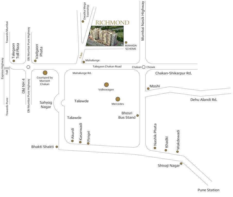  richmond Images for Location Plan of Shubh Richmond