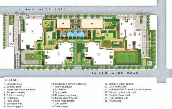 Images for Master Plan of Kalpataru Radiance B