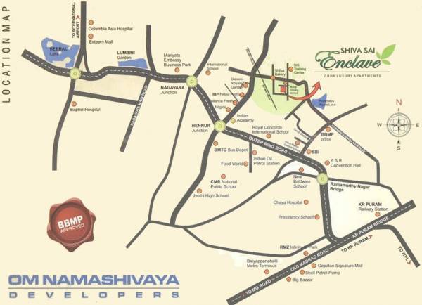 Images for Location Plan of AR Shiva Sai Enclave