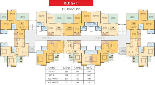 Images for Cluster Plan of Maple Aapla Ghar Moshi Annexe Images for Cluster Plan of Maple Aapla Ghar Moshi Annexe