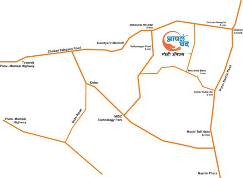 Images for Location Plan of Maple Aapla Ghar Moshi Annexe Images for Location Plan of Maple Aapla Ghar Moshi Annexe