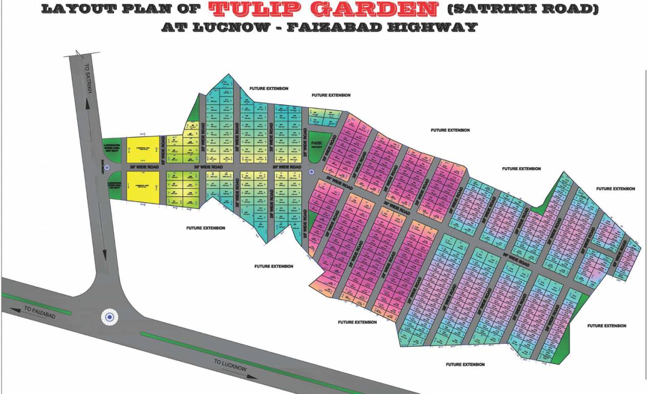 Images for Layout Plan of Vasundhara Tulip Garden