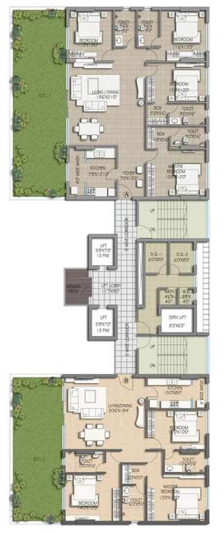  victoria vistas Images for Cluster Plan of Salarpuria Sattva Victoria Vistas