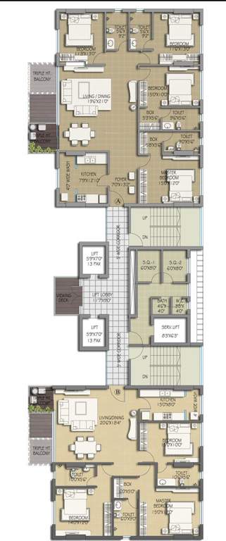  victoria vistas Images for Cluster Plan of Salarpuria Sattva Victoria Vistas
