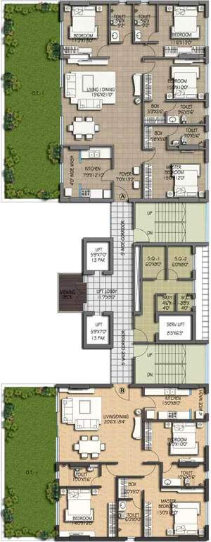  victoria vistas Images for Cluster Plan of Salarpuria Sattva Victoria Vistas