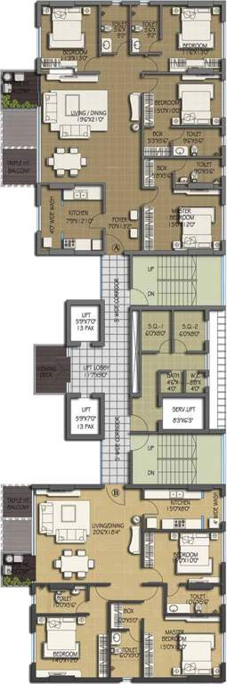  victoria vistas Images for Cluster Plan of Salarpuria Sattva Victoria Vistas
