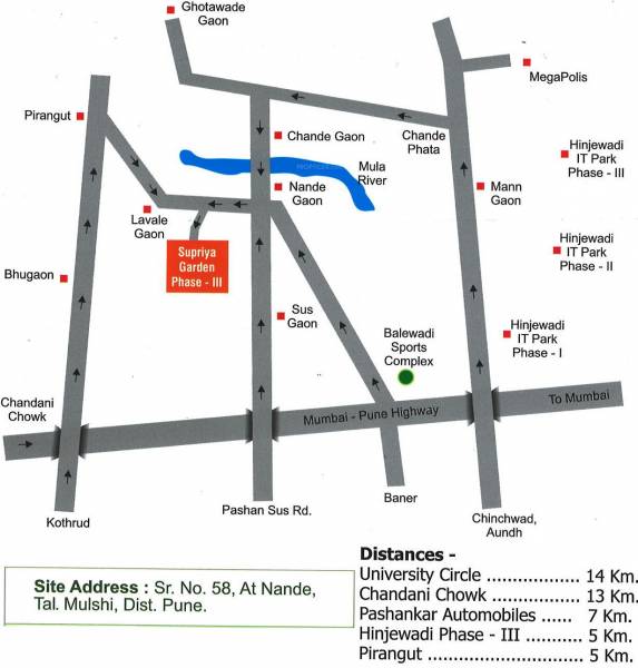 Images for Location Plan of S R Group Supriya Garden Phase III