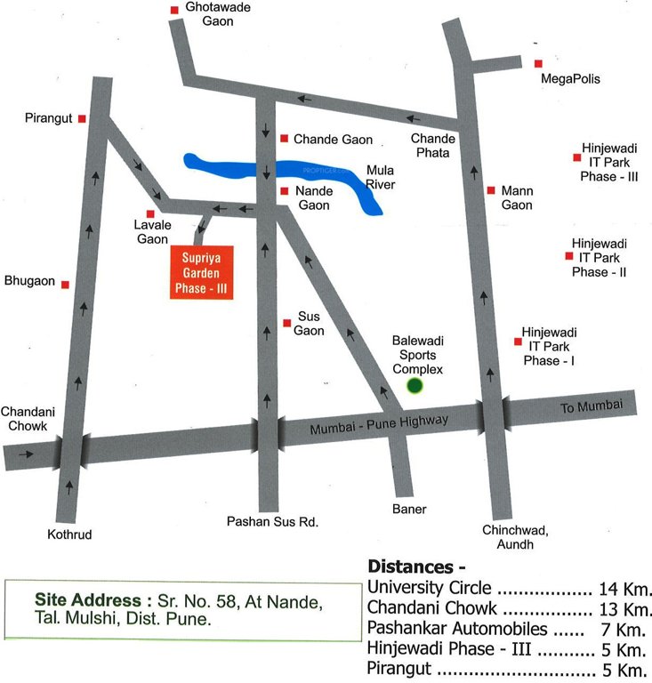 Images for Location Plan of S R Group Supriya Garden Phase III