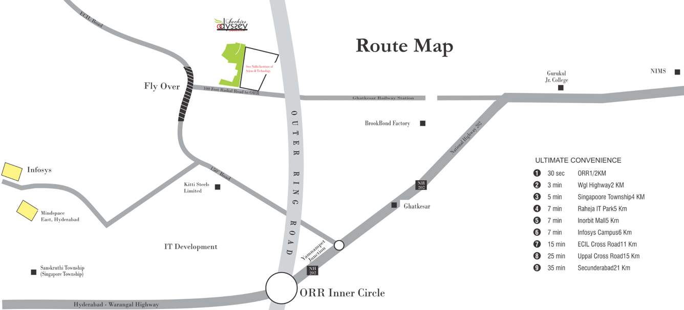 odyssey Images for Location Plan of Suchirindia Odyssey