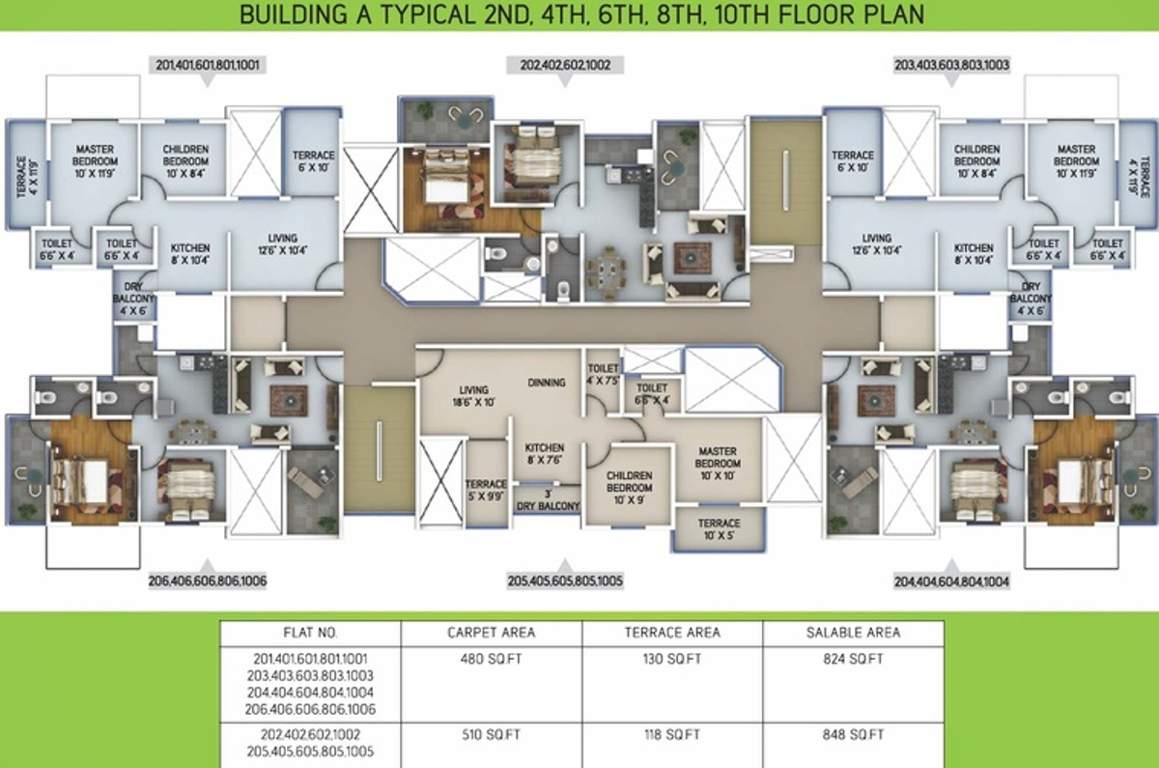 srushti Images for Cluster Plan of Fortune Srushti