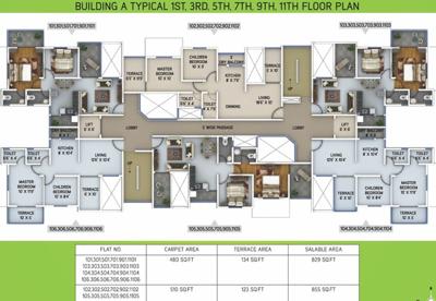 Images for Cluster Plan of Fortune Srushti srushti Images for Cluster Plan of Fortune Srushti