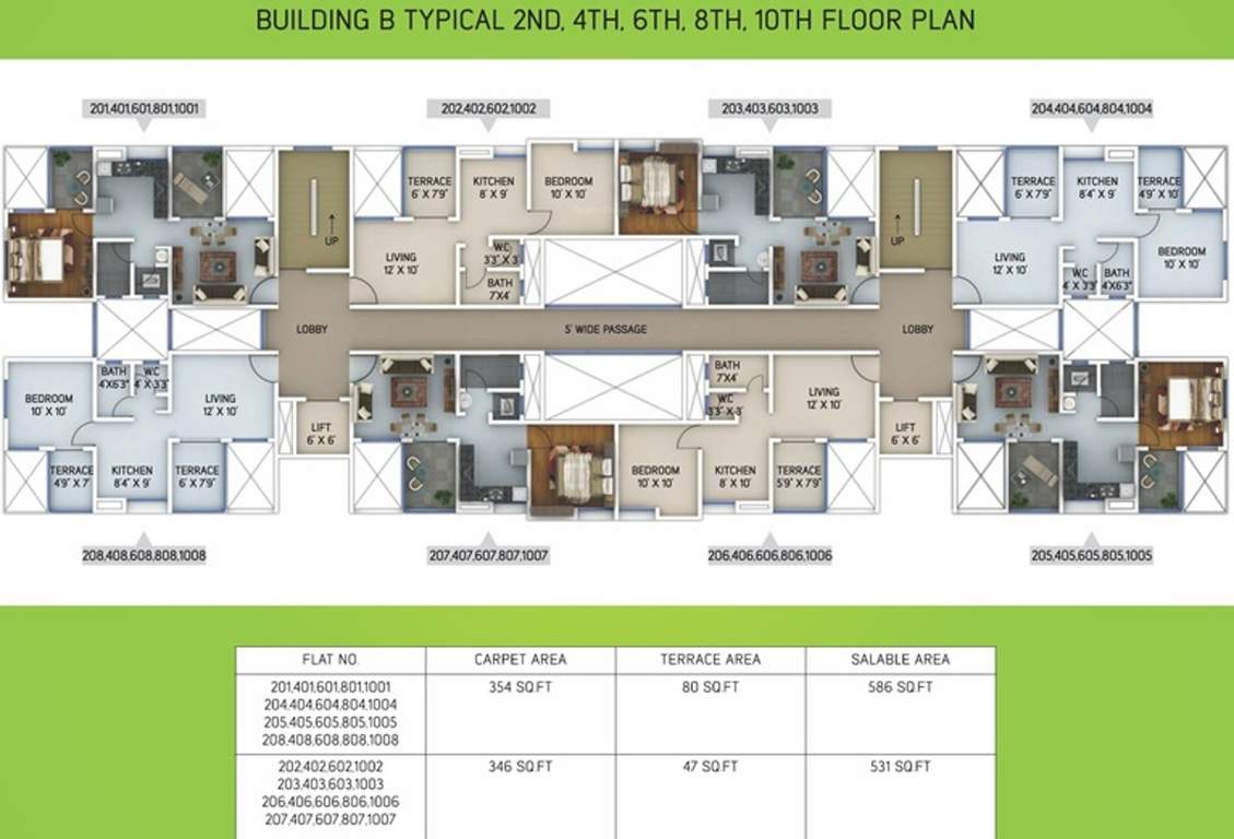 srushti Images for Cluster Plan of Fortune Srushti