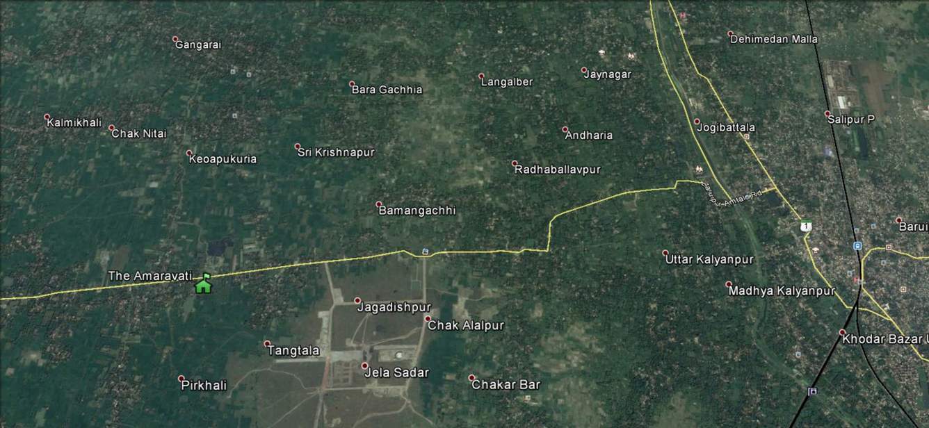  amravati Images for Location Plan of Mega Amravati